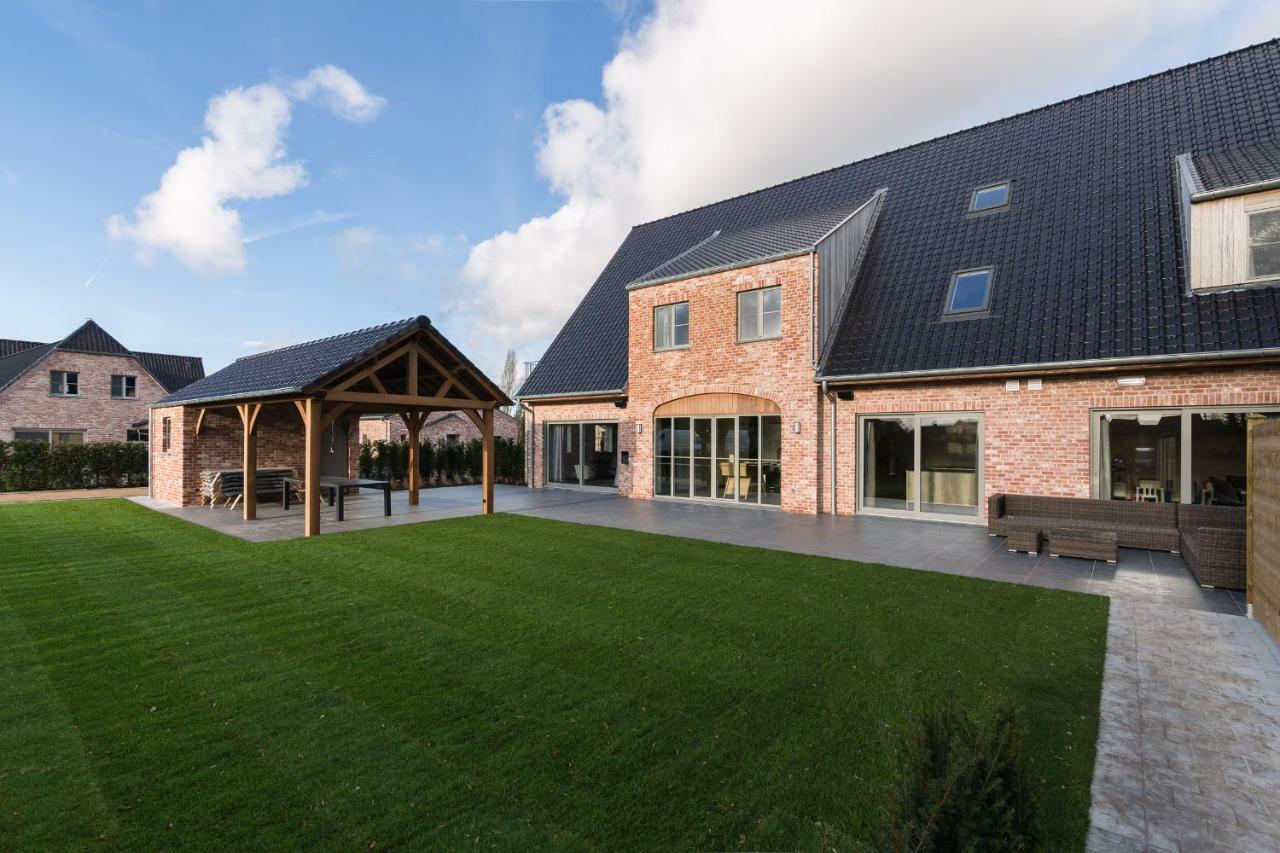 Duins Genot 5 Star Holiday Homes 30P & 40P - Indoorpool & Wellness Jabbeke  Exterior foto